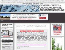 Tablet Screenshot of giornalionweb.com
